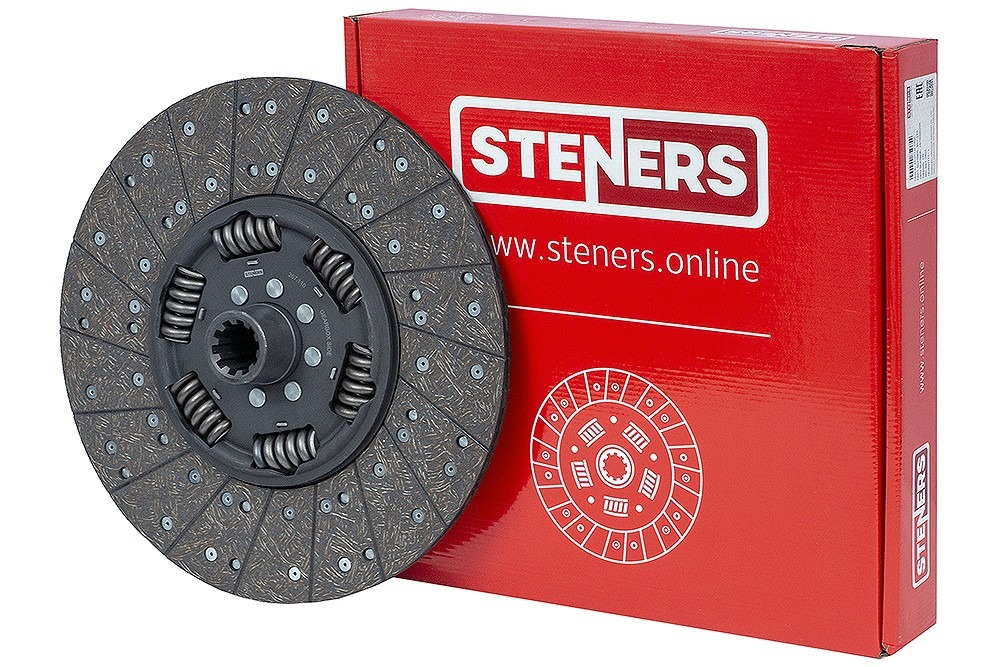 Диск сцепления ведомый КАМАЗ MFZ-430 1878000206 (аналог SACHS) (BOVIA)