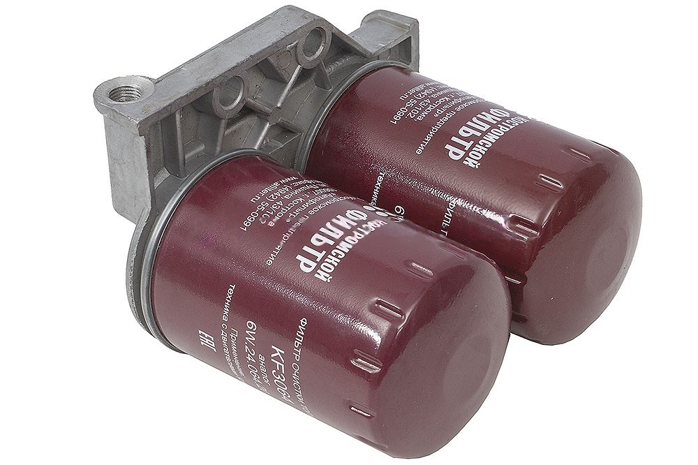 Фильтр топливный тонкой очистки КАМАЗ без нагревателя (KF3064K) (компл.2фильтра+корпус) — фото 3