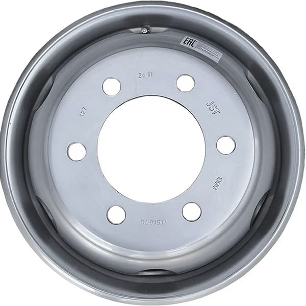 6.75*17.5 ET127 6*222.25 D161 (уп) JST КАМАЗ Компас-9/JAC серебристый с вент.