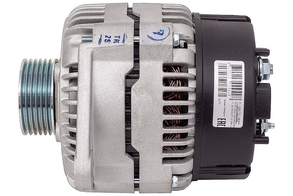 Генератор 14В 90А (ан. 0986038790, 0986039931 Bosch) Peugeot 405, Citroen
