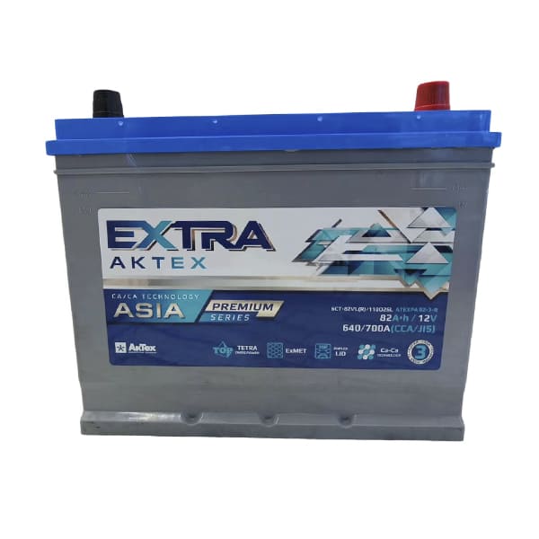 АКБ-6СТ-82 (700А) о/п АКТЕХ EXTRA PREMIUM ASIA 260х175х225