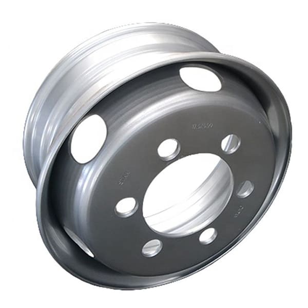 6.00*17.5 ET135 6*222.25 D164 12мм JST Hyundai HD-78 (до 2016 г.в.) под футорку серебристый с вент.