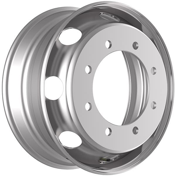 6.75*19.5 ET136 8*275 D221 Accuride (KRONPRINZ) Грузовой автомобиль серебристый внутр./вент