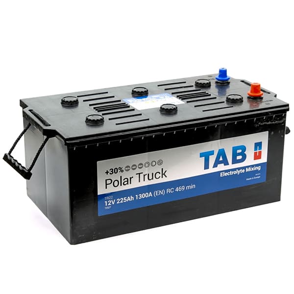 АКБ-6СТ-225 (1300А) о/п Tab Polar Truck 518х273х240 Словения (обслуж)