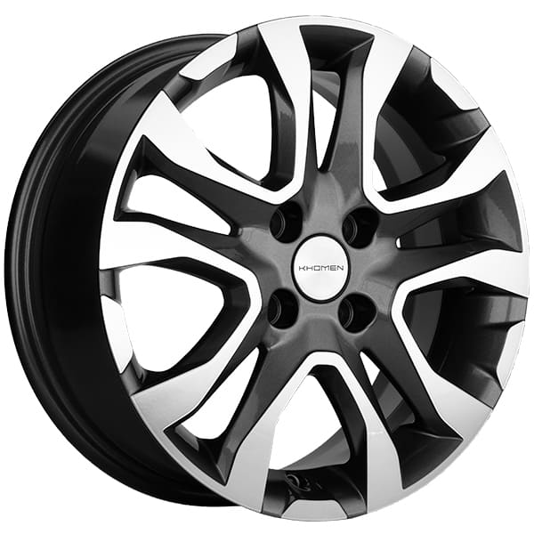 ДЛ 4*100 15*6 D60.1 ET50 KHOMEN KHW1503 Black_FP