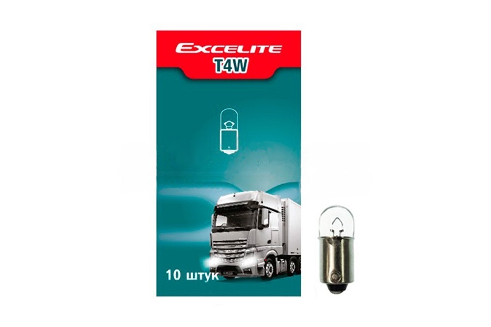 Лампа КАМАЗ (T4W ST 24V 4W BA9s)