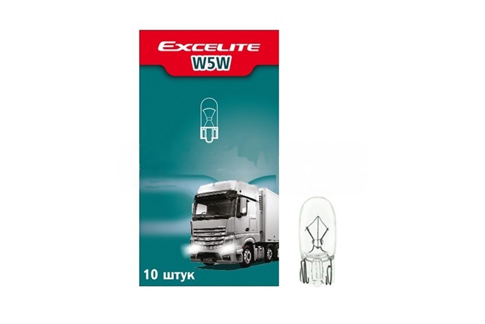 Лампа КАМАЗ (W5W ST 24V 5W W2,1x9,5d)