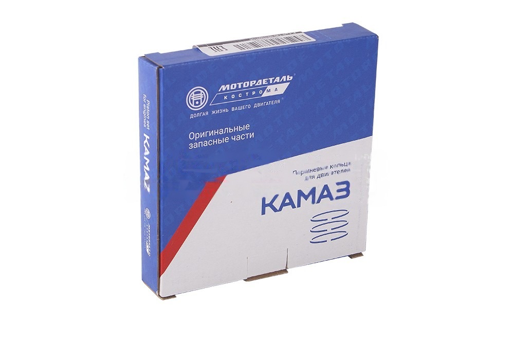 Кольцо поршневое КАМАЗ Евро-2 (черно-белые) (к-т) — фото 2