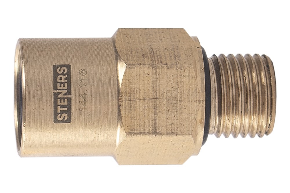 Фитинг прямой 9512 6-М10х1 (аналог CAMOZZI S.p.A, Италия) (STENERS)
