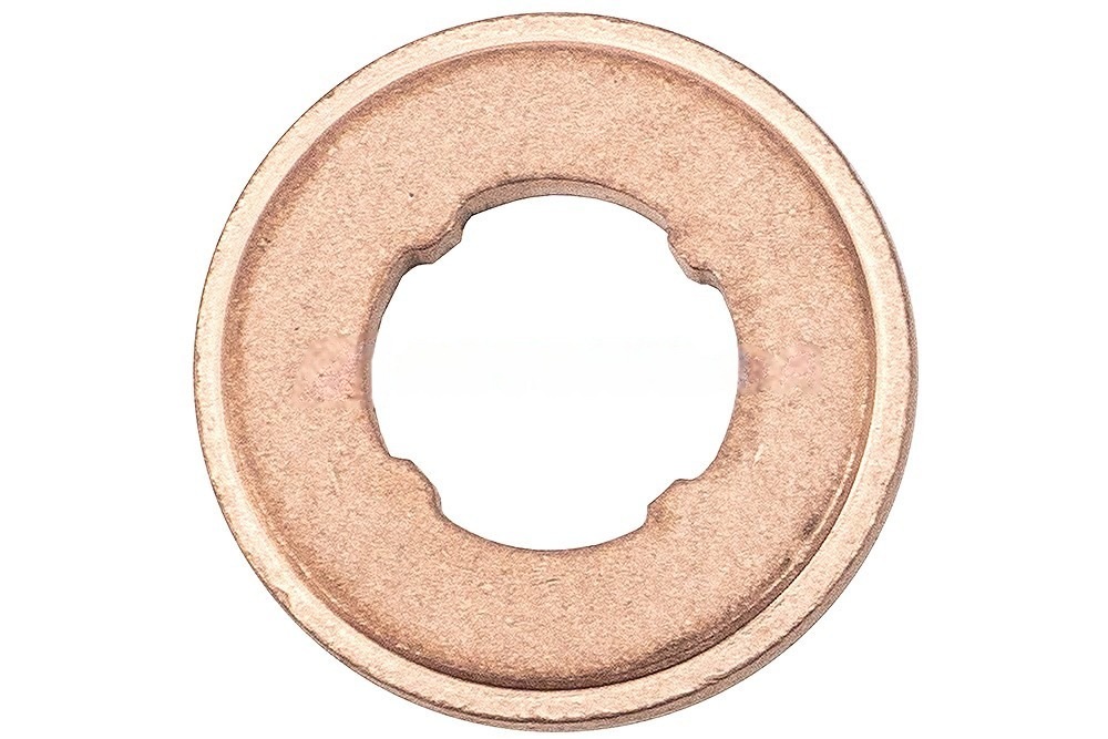 Шайба медная (7.7х15х2) под форсунку / завод