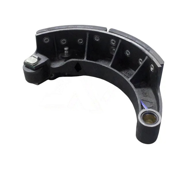 Колодка тормозная в сборе с накладкой (ширина =160мм) / Shaanxi Hande Axle Co., Ltd / Импорт