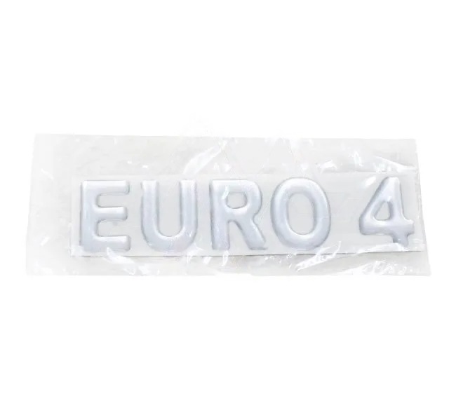 Табличка объемная EURO-4 / серебро