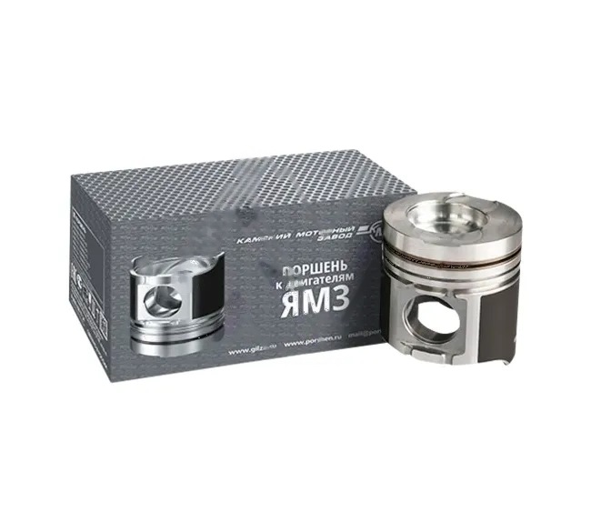 Поршень КМЗ 7511.1004015-10 (со вставкой, с рассекателем, с цековками, покрытие "Molykote" США) гр.